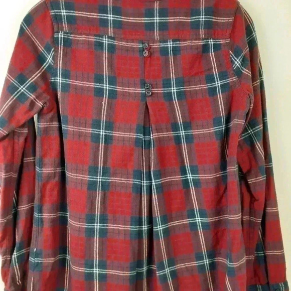 Roxy Flannel Shirt Size XS EUC - Picture 4 of 7